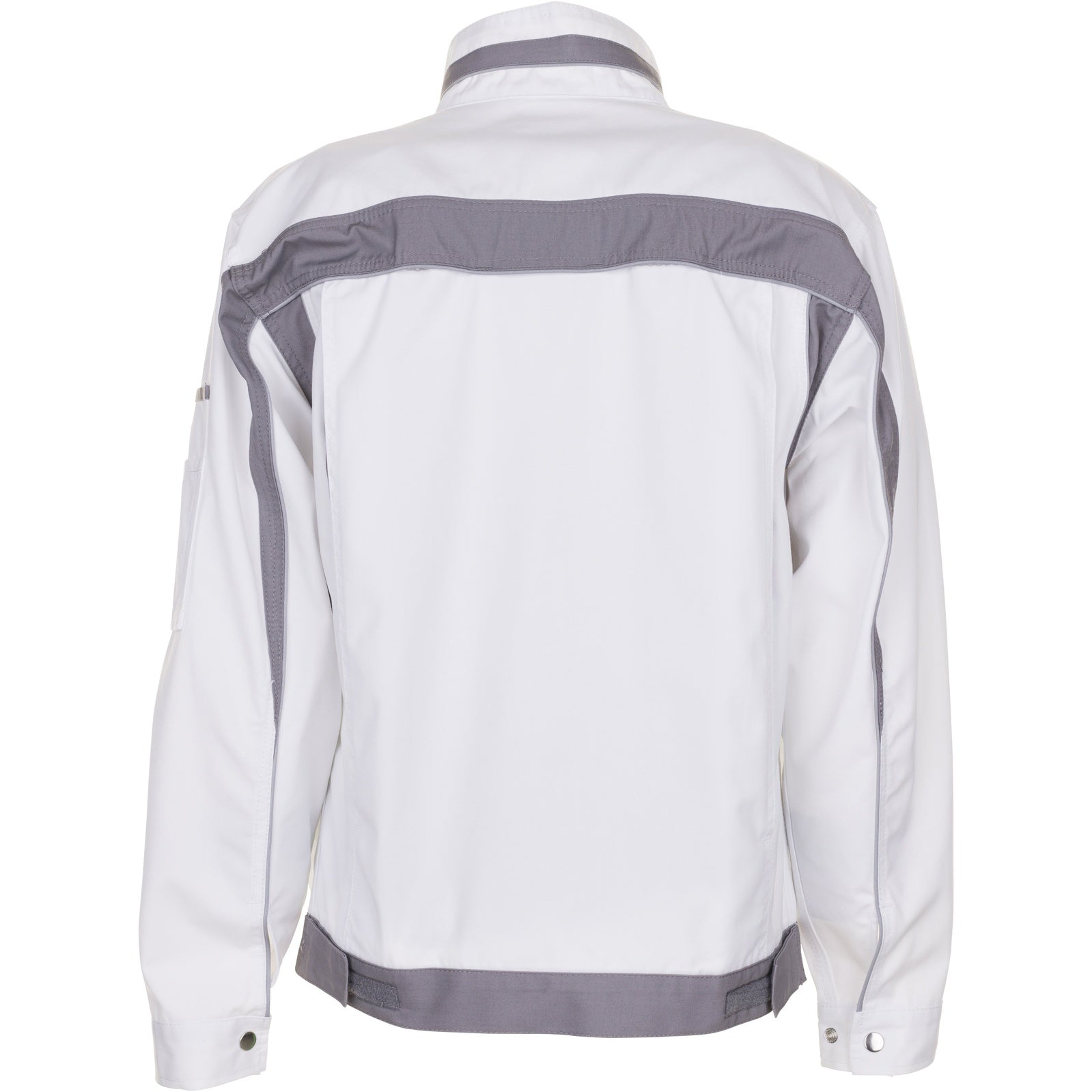 Planam Plaline Waisted Jacket pure white/zinc - Model view 2