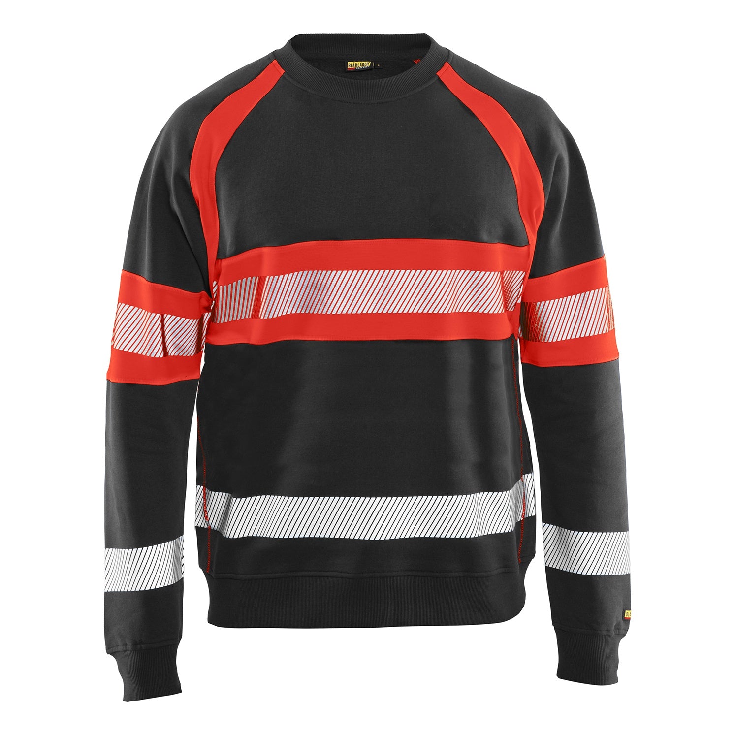 Blaklader BLAKLADER 33591158 Hi Vis Sweater Hi Vis Reflective Work Sweatshirt MEN - 100% Cotton - 335911589955