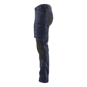 Blaklader BLAKLADER 71591845 | Women's Service trousers Stretch Work Trousers Women - stretch panels - 715918458699_CL