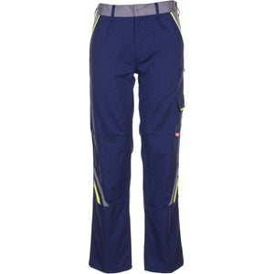 Planam Visline Trousers marine/yellow/zinc - Main