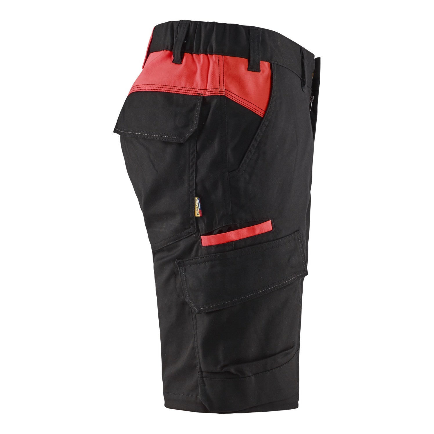 Blaklader BLAKLADER 14461832 Industry shorts stretch Hi Vis Reflective Work Shorts Men - twill fabric - 144618329956_CR