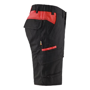 Blaklader BLAKLADER 14461832 Industry shorts stretch Hi Vis Reflective Work Shorts Men - twill fabric - 144618329956_CR