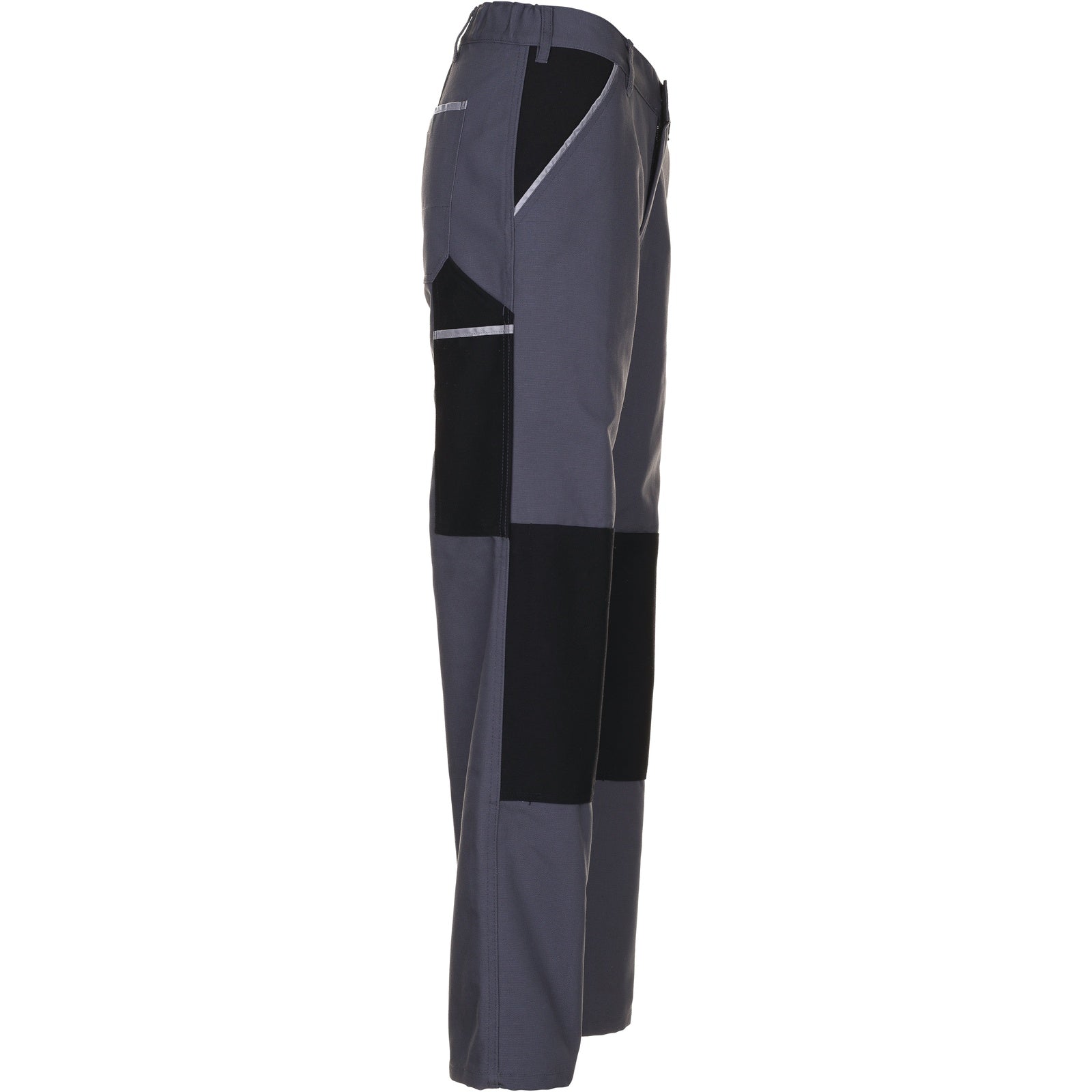 Planam Canvas 320 Trousers grey/black - Model view 3