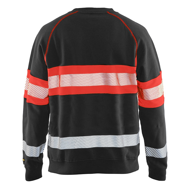 Blaklader BLAKLADER 33591158 Hi Vis Sweater Hi Vis Reflective Work Sweatshirt MEN - 100% Cotton - 335911589955_2