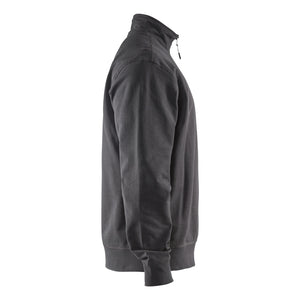Blaklader BLAKLADER 33691158 Sweatshirt with Half Zip Work Sweatshirt MEN - 100% Cotton - 336911589800_CR