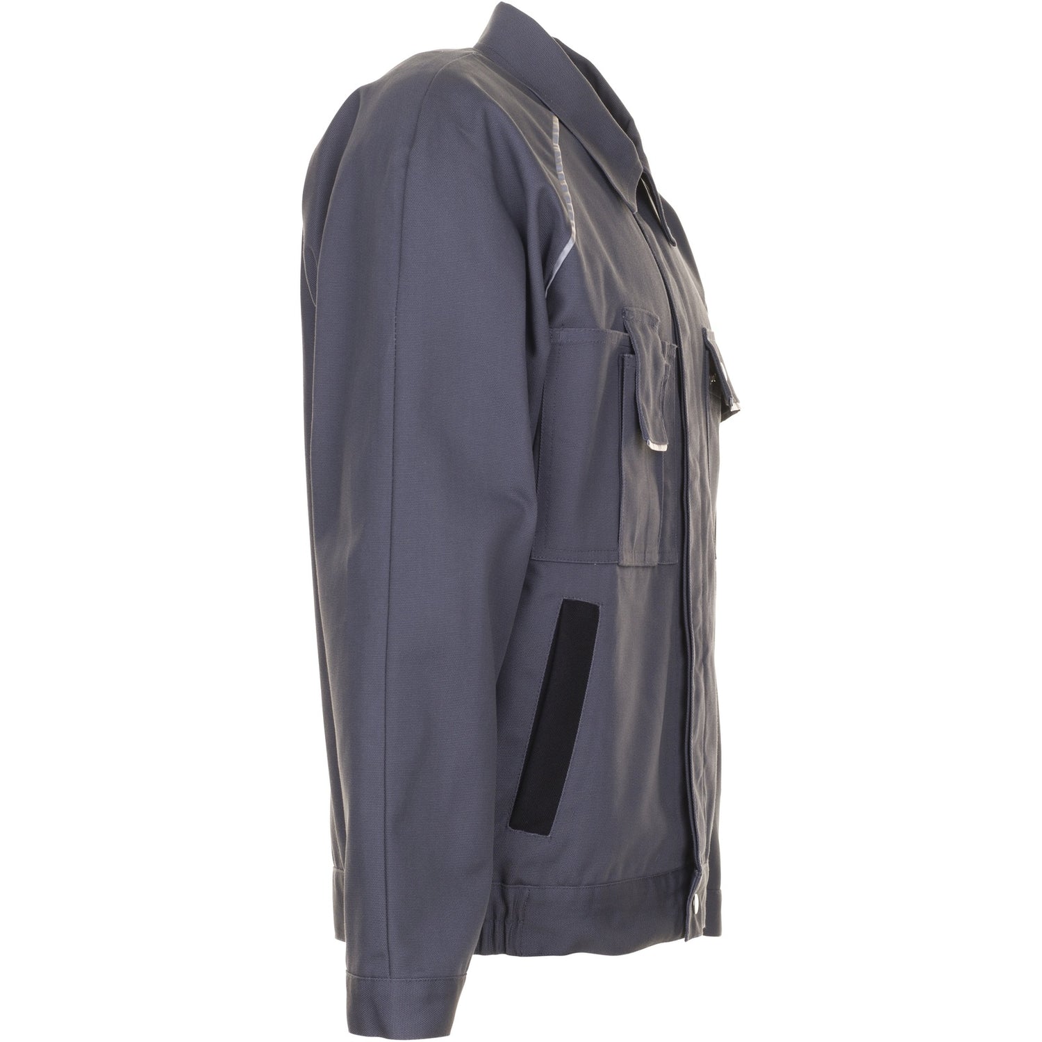 Planam Canvas 320 Waisted Jacket grey/black - Model view 3
