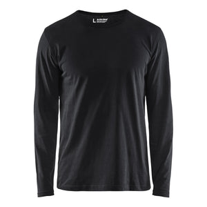 Blaklader BLAKLADER 35001042 T SHIRT LONG SLEEVED Long Sleeve Work T-Shirt MEN - 100% Cotton - 350010429900