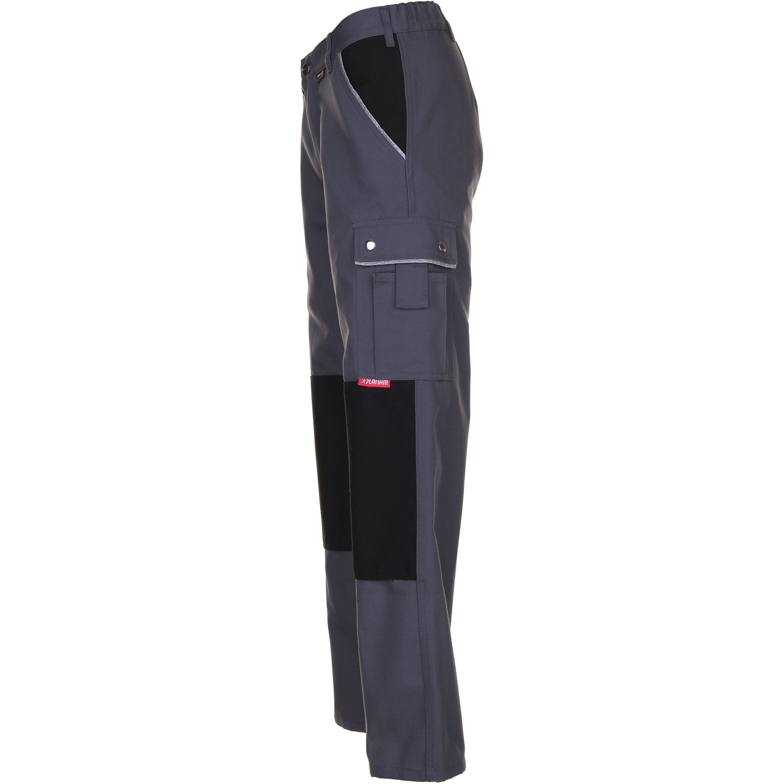 Planam Canvas 320 Trousers grey/black - Model view 4