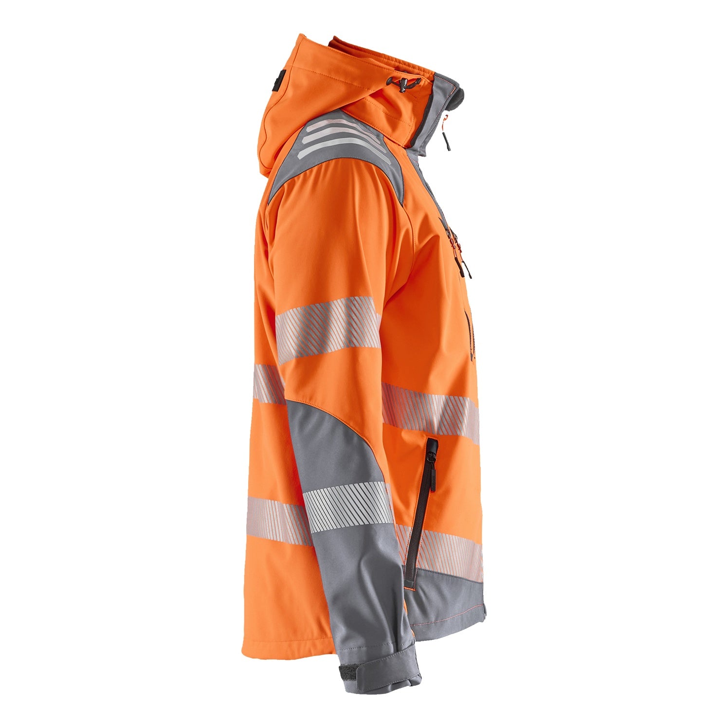 Blaklader BLAKLADER 44912513 Hi Vis Softshell jacket Hi Vis Reflective Softshell Work Jacket MEN - Waterproof - 449125135396_CR