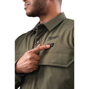 Milwaukee M12™ Heated Overshirt M12 HSJ - Green