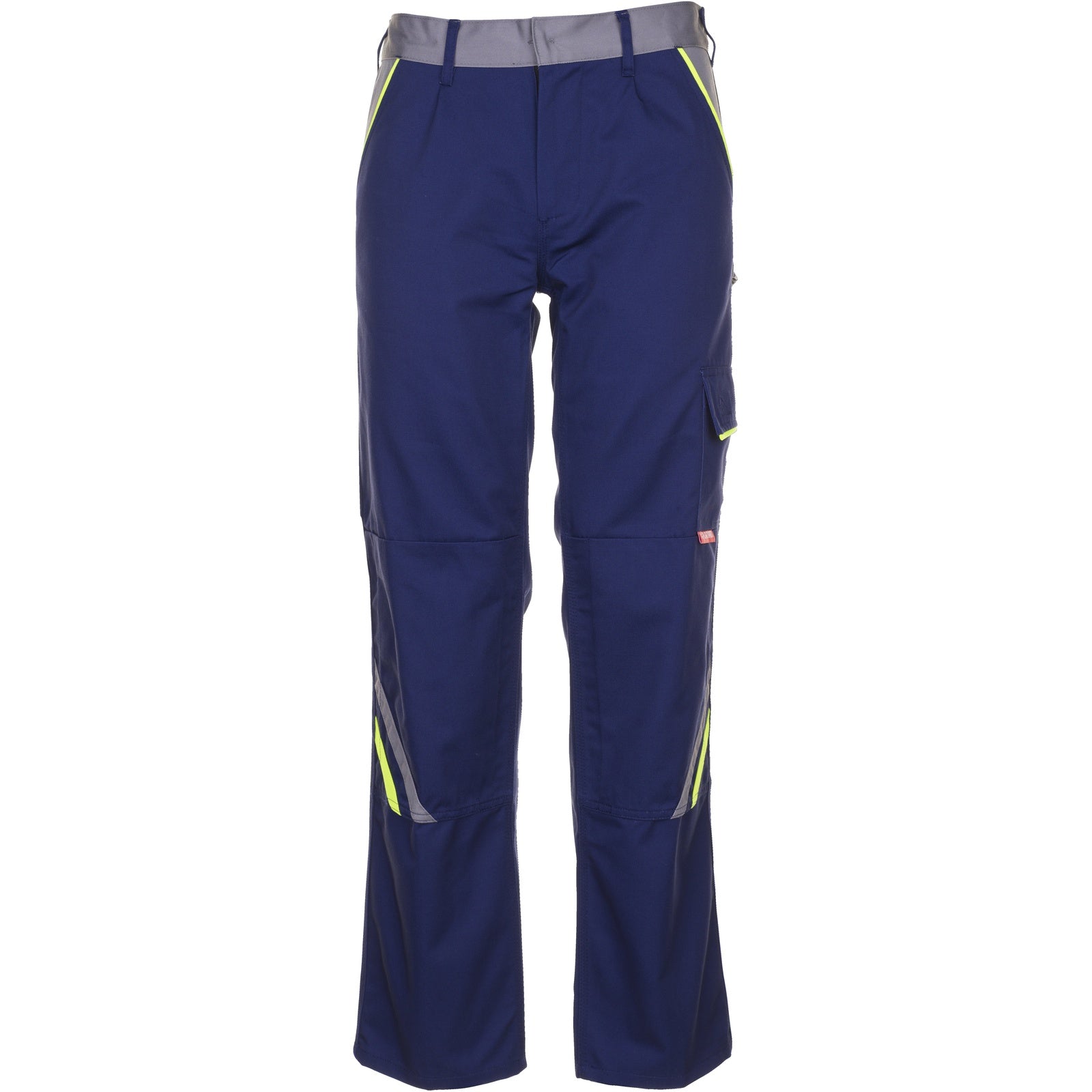 Planam Visline Trousers marine/yellow/zinc - Model view 1