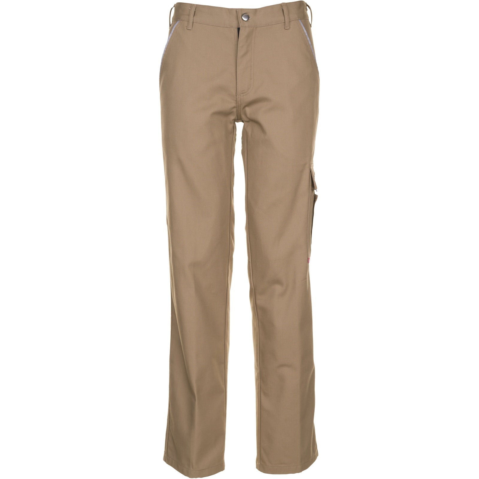 Planam Canvas 320, Outdoor Thermal Trousers beige - Model view 1