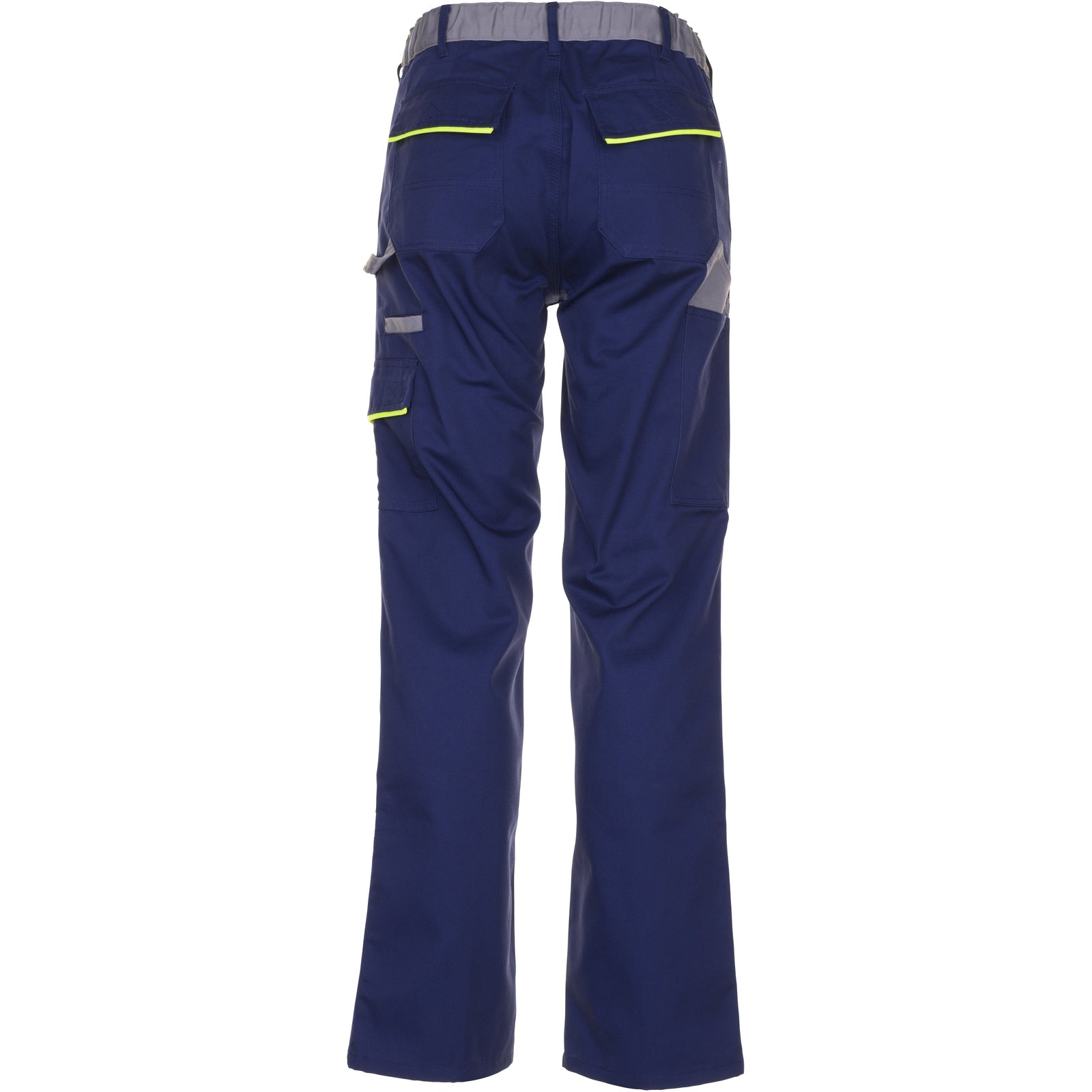 Planam Visline Trousers marine/yellow/zinc - Model view 2