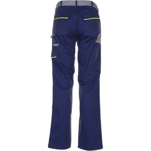 Planam Visline Trousers marine/yellow/zinc - Model view 2