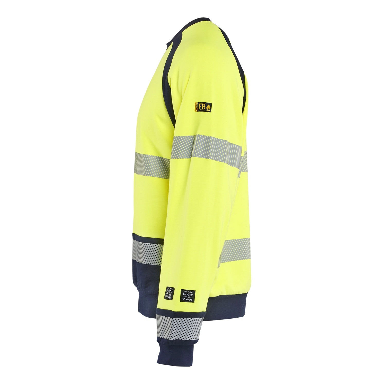 Blaklader BLAKLADER 30881762 Sweatshirt Multinorm Hi Vis Reflective Work Sweatshirt MEN - Flame Retardant - 308817623389_CL