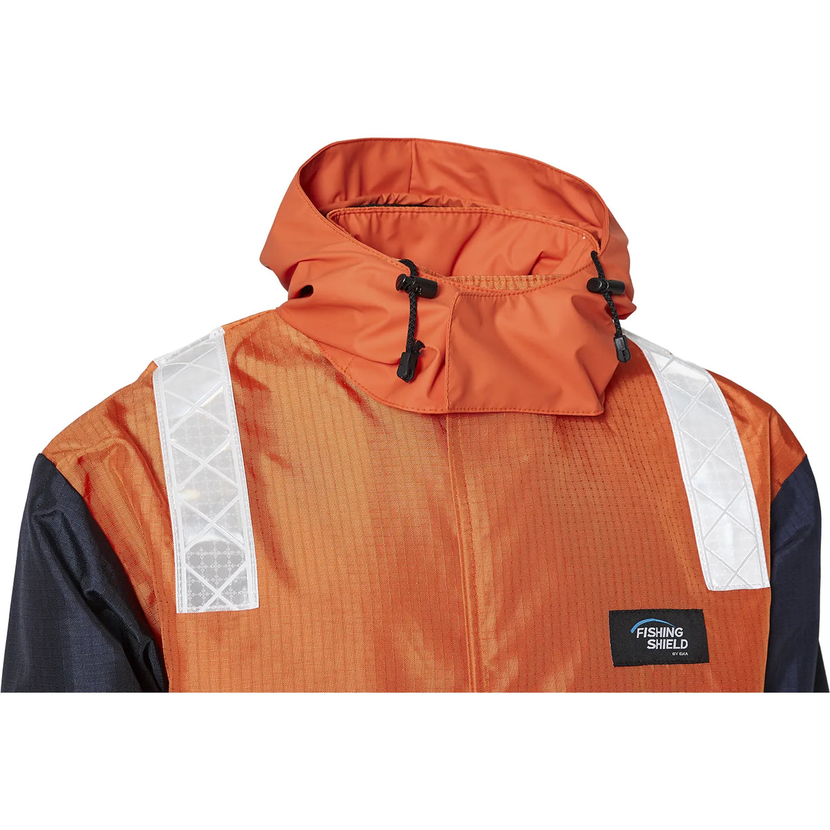 ELKA Rainwear - Fishing Shield Jacket - Orange/Navy
