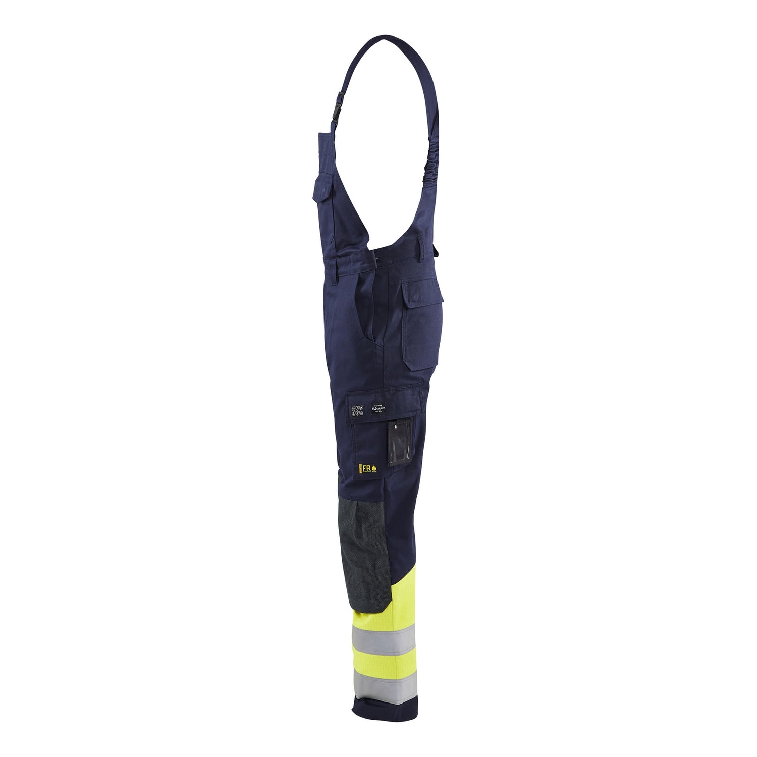 Blaklader BLAKLADER 26071514 MULTINORM CLASS 1 BIB TROUSERS Hi Vis Reflective Work Bib Trousers Men - Antistatic - 260715148933_CL