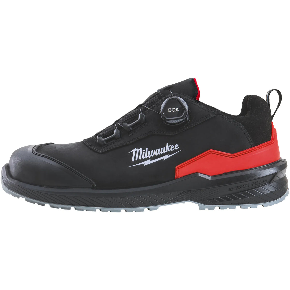 Milwaukee FLEXTRED™ S3S Low-Cut BOA® Safety Shoes ESD B1L110133 - Black