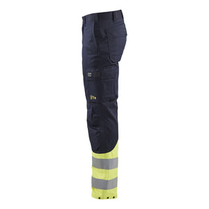 Blaklader BLAKLADER 17051519 | Inherent Steel trousers Hi Vis Reflective Work Trousers Men - Modacrylic Blend - 170515198933_CL