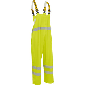 ELKA Rainwear - Dry Zone Visible Bib & Brace - Fluorescent Yellow