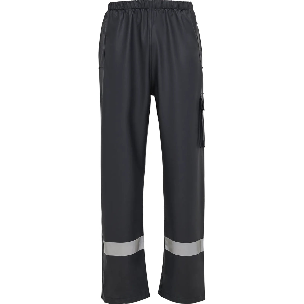 ELKA Rainwear - Dry Zone D-Lux trousers with reflective stripes - Navy