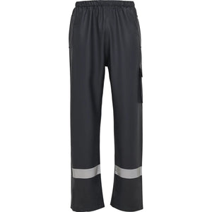 ELKA Rainwear - Dry Zone D-Lux trousers with reflective stripes - Navy
