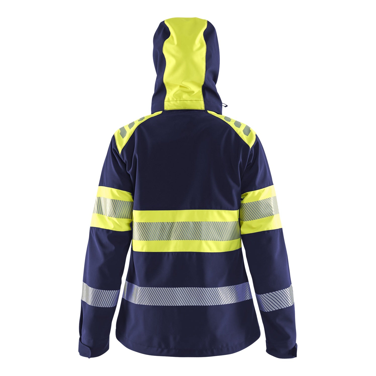 Blaklader BLAKLADER 44042513 Women’s Hi Vis Softshell Jacket Hi Vis Reflective Softshell Work Jacket WOMEN - Waterproof - 440425138933_3