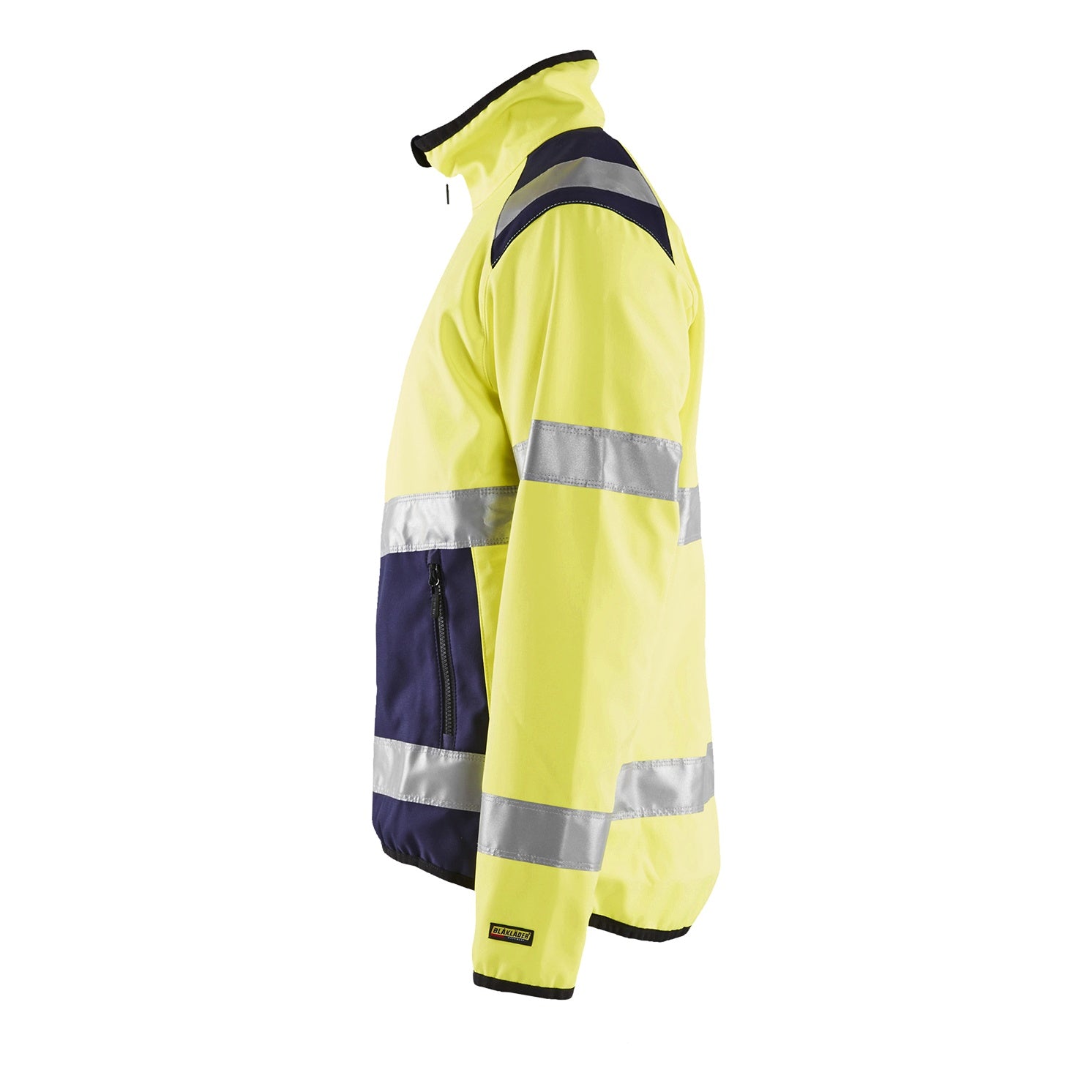 Blaklader BLAKLADER 48772516 Hi Vis Softshell Jacket Hi Vis Reflective Softshell Work Jacket MEN - Water Repellent - 487725163389_CL