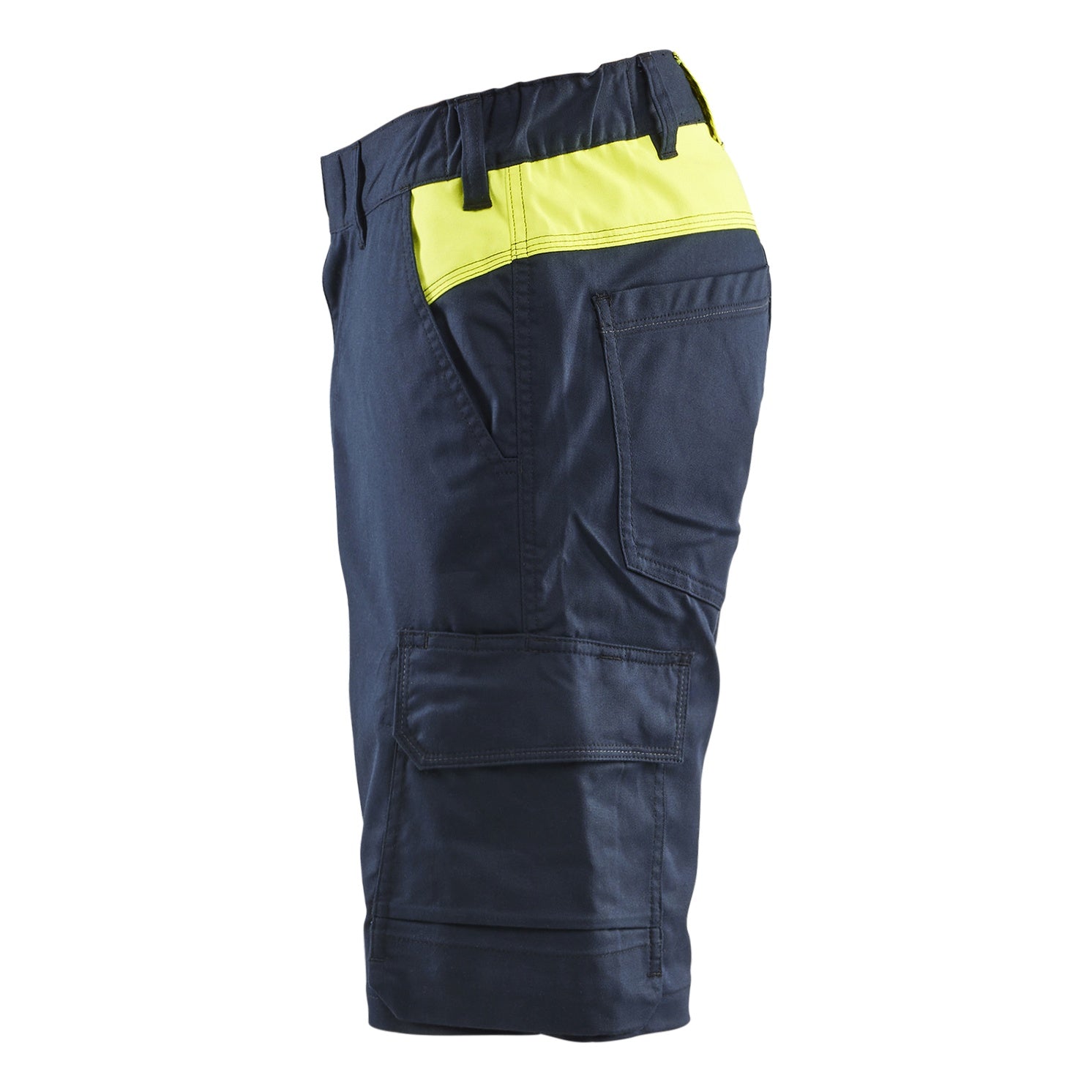 Blaklader BLAKLADER 14461832 Industry shorts stretch Hi Vis Reflective Work Shorts Men - twill fabric - 144618328633_CL