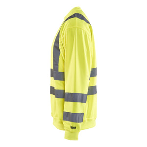 Blaklader BLAKLADER 33411974 Hi Vis Reflective Work Sweatshirt MEN - 100% Polyester - 334119743300_CL