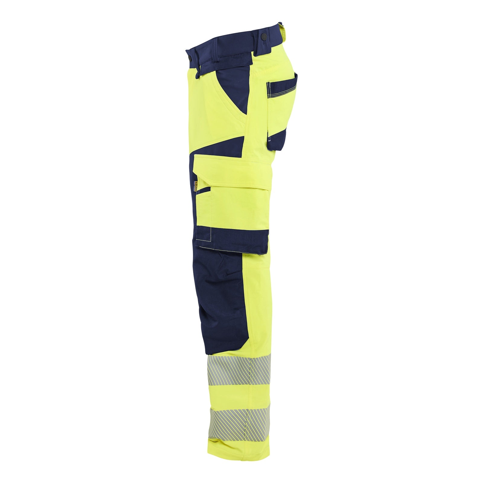 Blaklader BLAKLADER 11241648 Hi Vis Trousers 4 Way Stretch Hi Vis Reflective Work Trousers Men - double weave - 112416483389_CL
