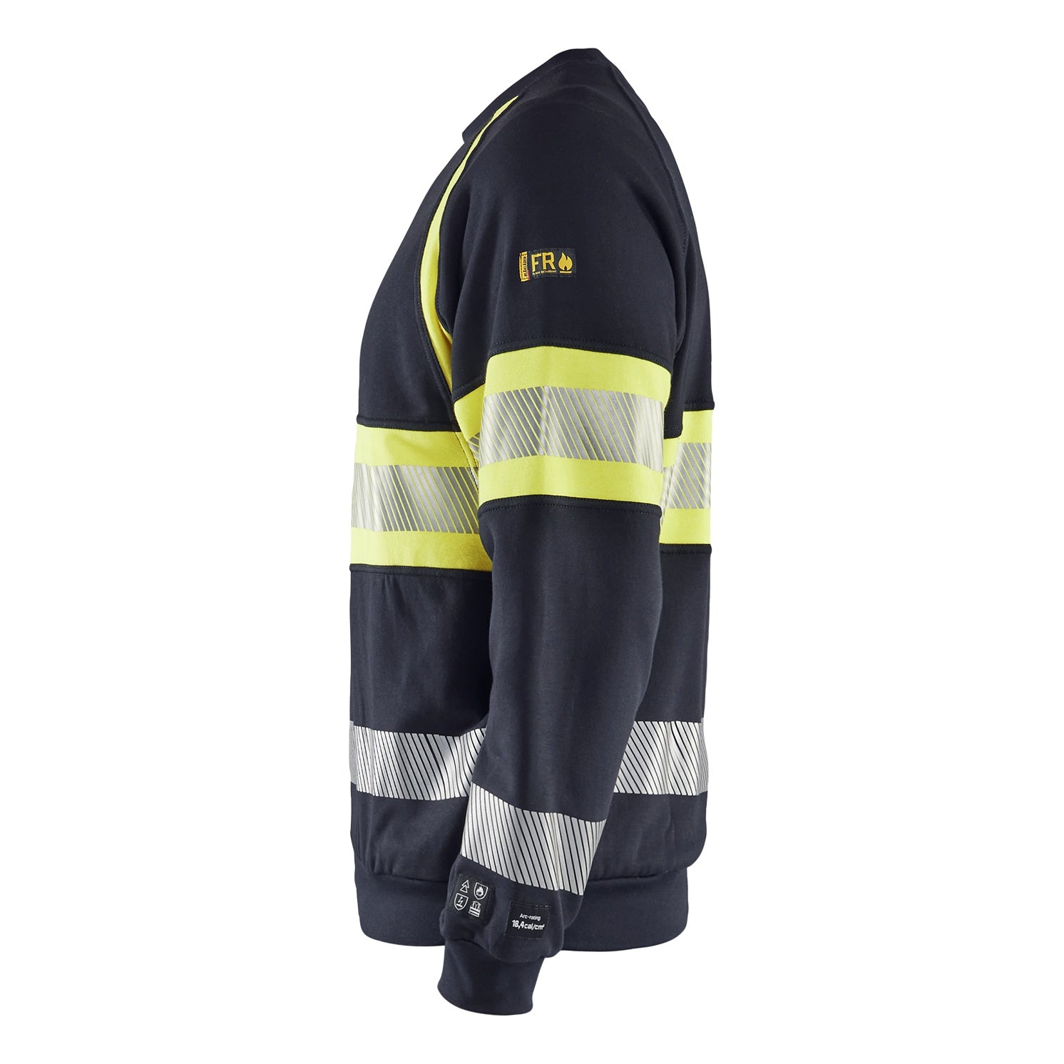 Blaklader BLAKLADER 34591762 MULTINORM Hi Vis Reflective Work Sweatshirt MEN - Flame Retardant - 345917628933_CL