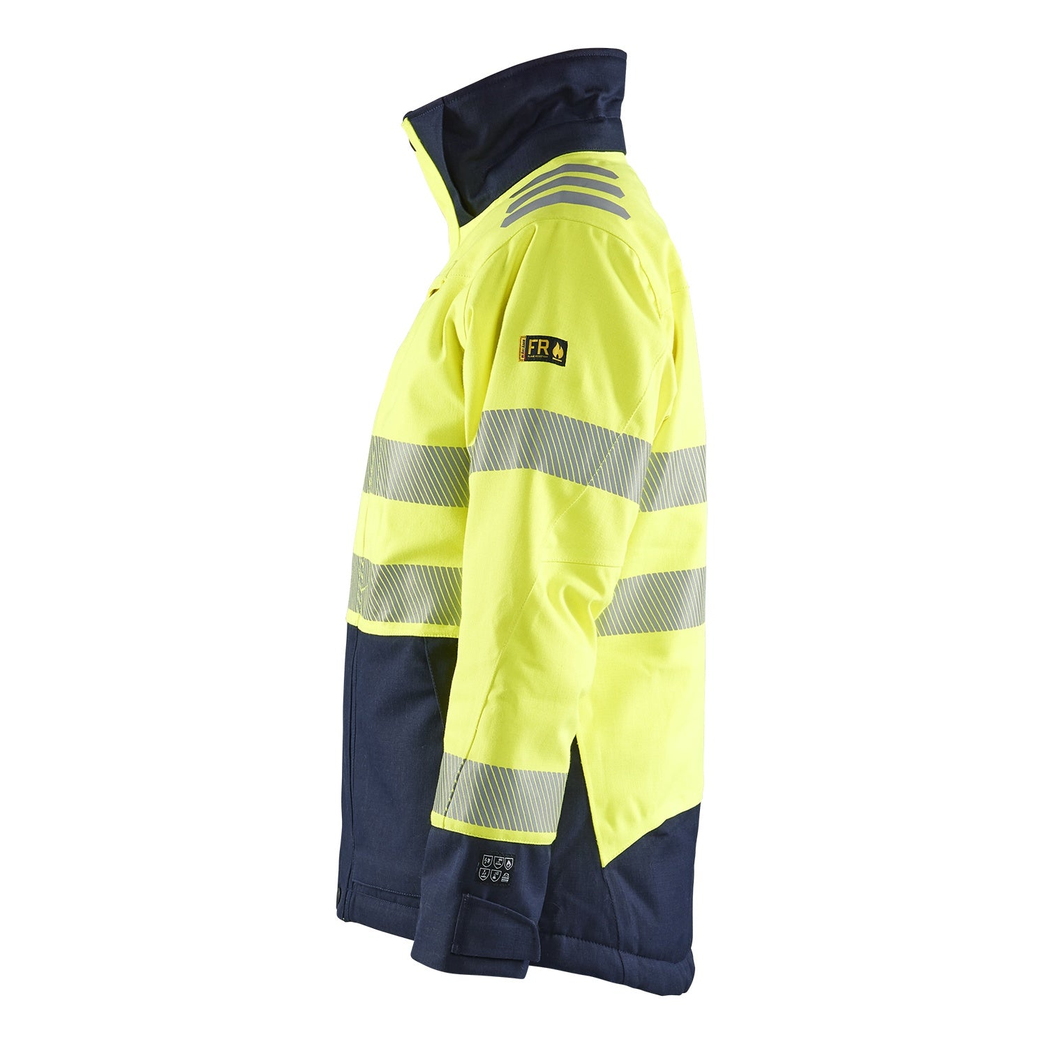 Blaklader BLAKLADER 49171534 Women's Multinorm winter jacket Hi Vis Reflective Work Jacket WOMEN - Flame Resistant - 491715343389_CL
