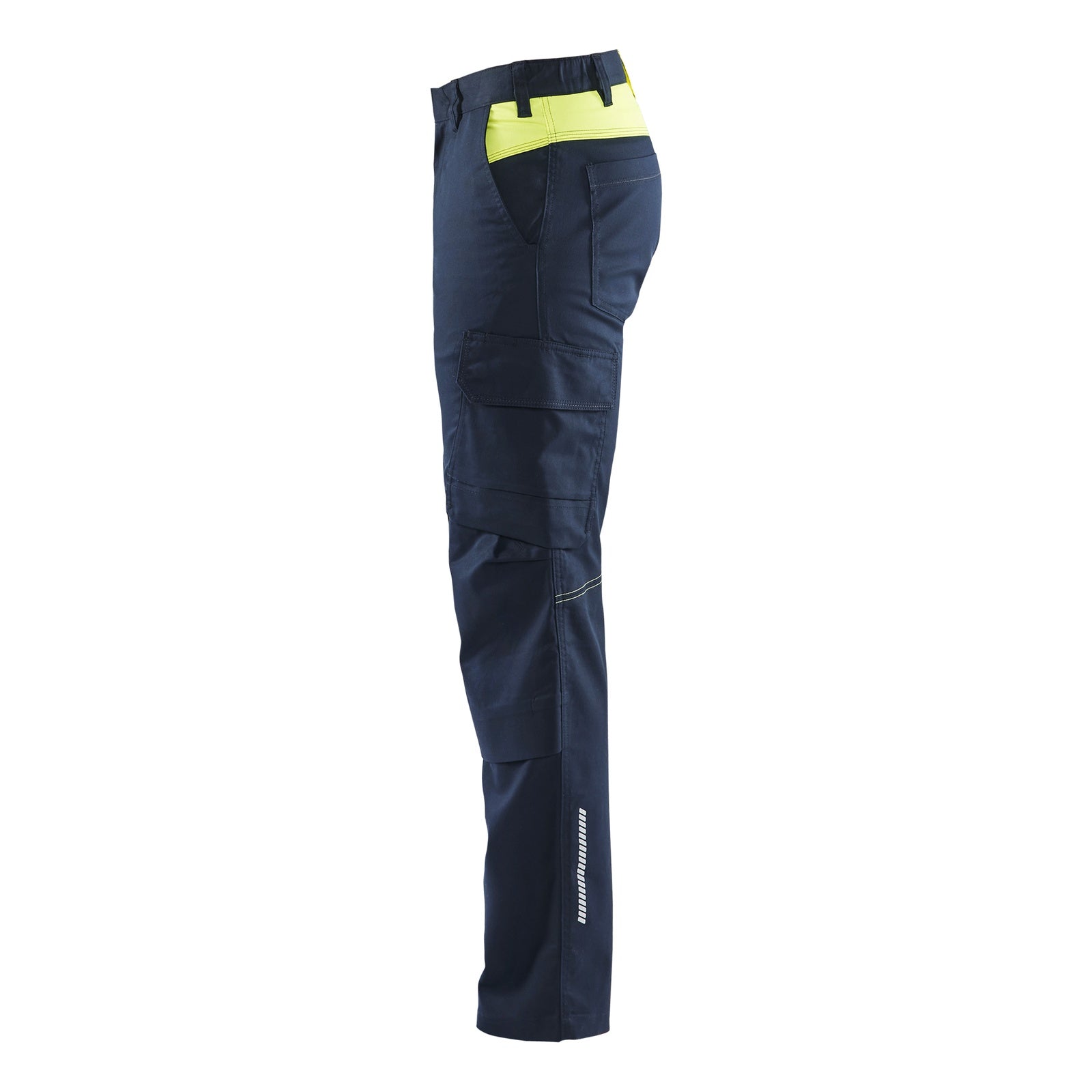 Blaklader BLAKLADER 14481832 | Industry trousers stretch with knee pad pockets Hi Vis Reflective Work Trousers Men - twill fabric - 144818328633_CL