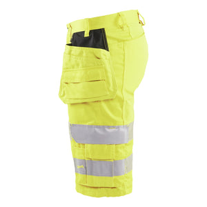 Blaklader BLAKLADER 15861811 | Hi Vis shorts with stretch Hi Vis Reflective Work Shorts Men - Class 2 Certified - 158618113300_CL