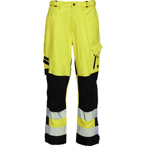 ELKA Rainwear - Visible Xtreme Recycled Waist Trousers - Fluorescent Yellow/Black