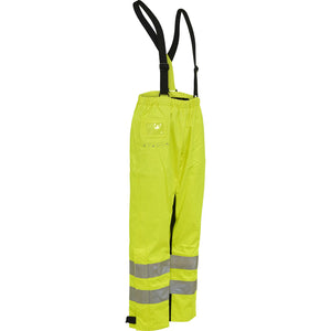 ELKA Rainwear - Securetech Multinorm Electric Arc Waist Trousers - Fluorescent Yellow/Navy