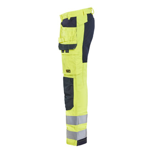 Blaklader BLAKLADER 15871512 | Multinorm inherent trousers with stretch Hi Vis Reflective Work Trousers Men - Ripstop Fabric - 158715123389_CL