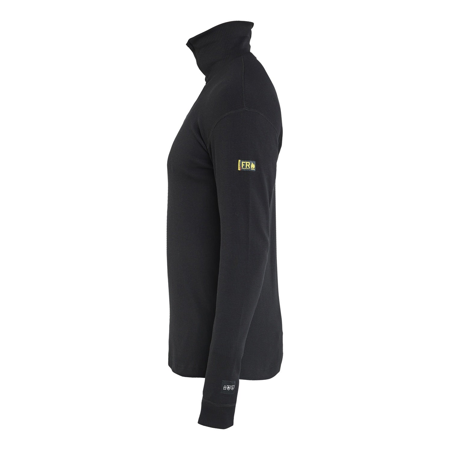 Blaklader 48981764 Flame resistant basic zip neck - 489817649900_CR