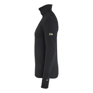 Blaklader 48981764 Flame resistant basic zip neck - 489817649900_CR