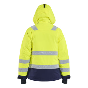 Blaklader BLAKLADER 48721987 Women's Hi Vis Winter Jacket Hi Vis Reflective Work Jacket WOMEN - Waterproof - 487219873389_3