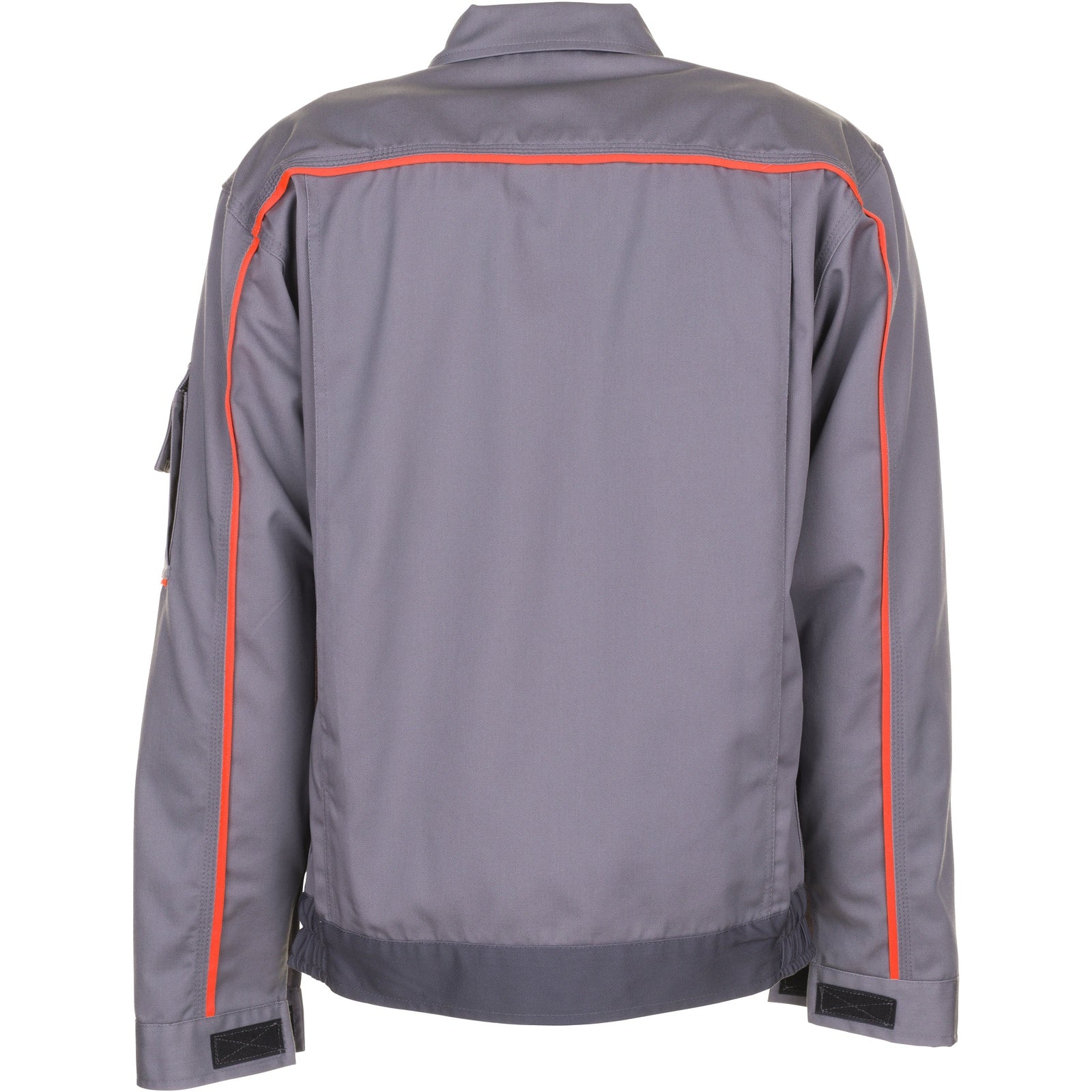 Planam Visline V2 Waisted Jacket zinc/orange/slate - Model view 2