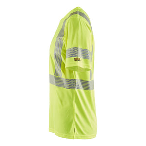 Blaklader BLAKLADER 33361013 Women's UV protected Hi Vis T shirt Hi Vis Reflective Short Sleeve Work T-Shirt WOMEN - 100% Polyester - 333610133300_CL