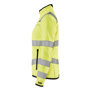 Blaklader BLAKLADER 49661010 Women's Hi Vis microfleece jacket Hi Vis Reflective Work Jacket WOMEN - Antipilling Fleece - 496610103300_CL