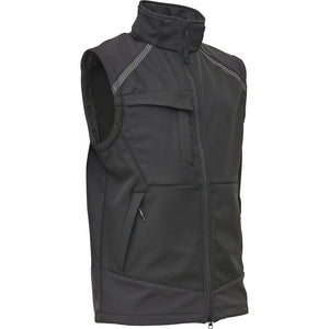 ELKA Rainwear - Working Xtreme Softshell Jacket with detachable sleeves - Black
