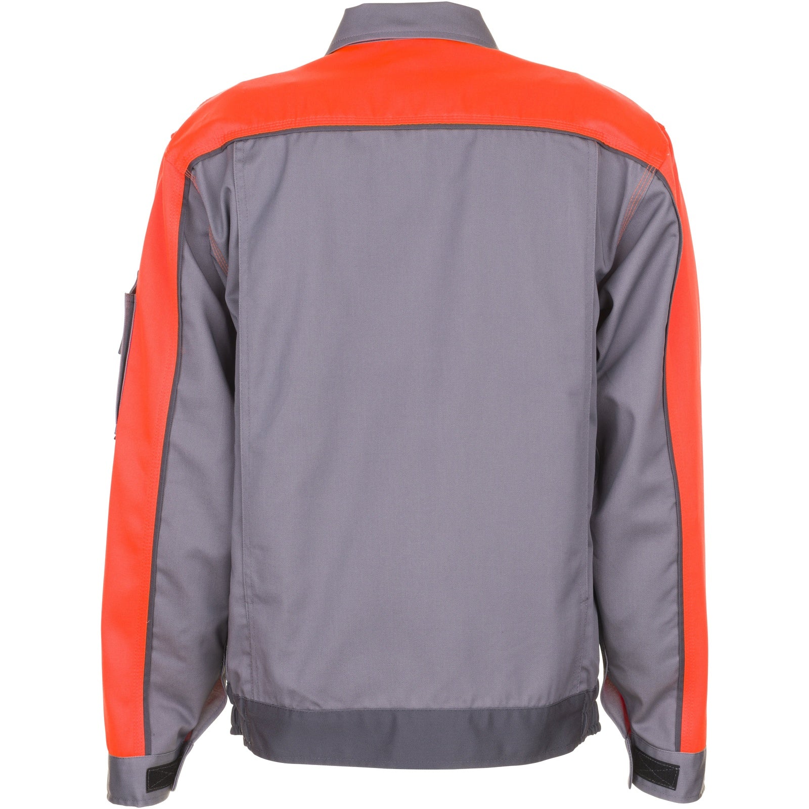 Planam Visline V1 Waisted Jacket zinc/orange/slate - Model view 2
