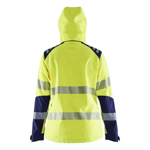 Blaklader BLAKLADER 47912513 Women's Hi Vis Softshell Jacket Hi Vis Reflective Softshell Work Jacket WOMEN - Waterproof - 479125133389_3