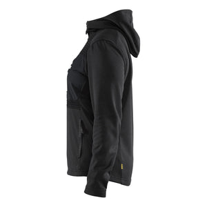 Blaklader BLAKLADER 35422526 Women's hoodie with full zip Work Jacket WOMEN - Pique Fleece - 354225269900_CL