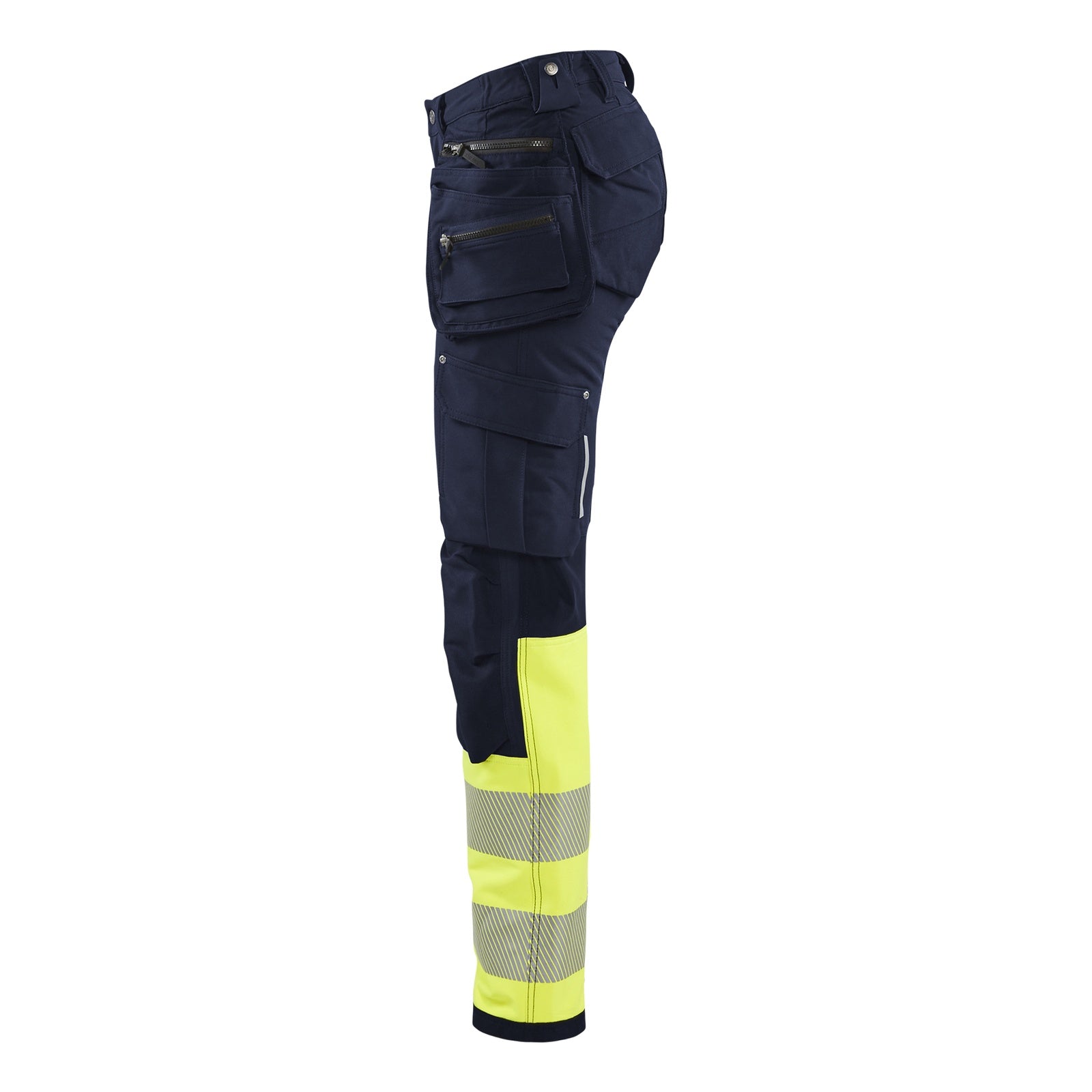 Blaklader BLAKLADER 71931642 | Women's hi vis trouser with 4 way stretch Hi Vis Reflective Work Trousers Women - Water Repellent - 719316428933_CL