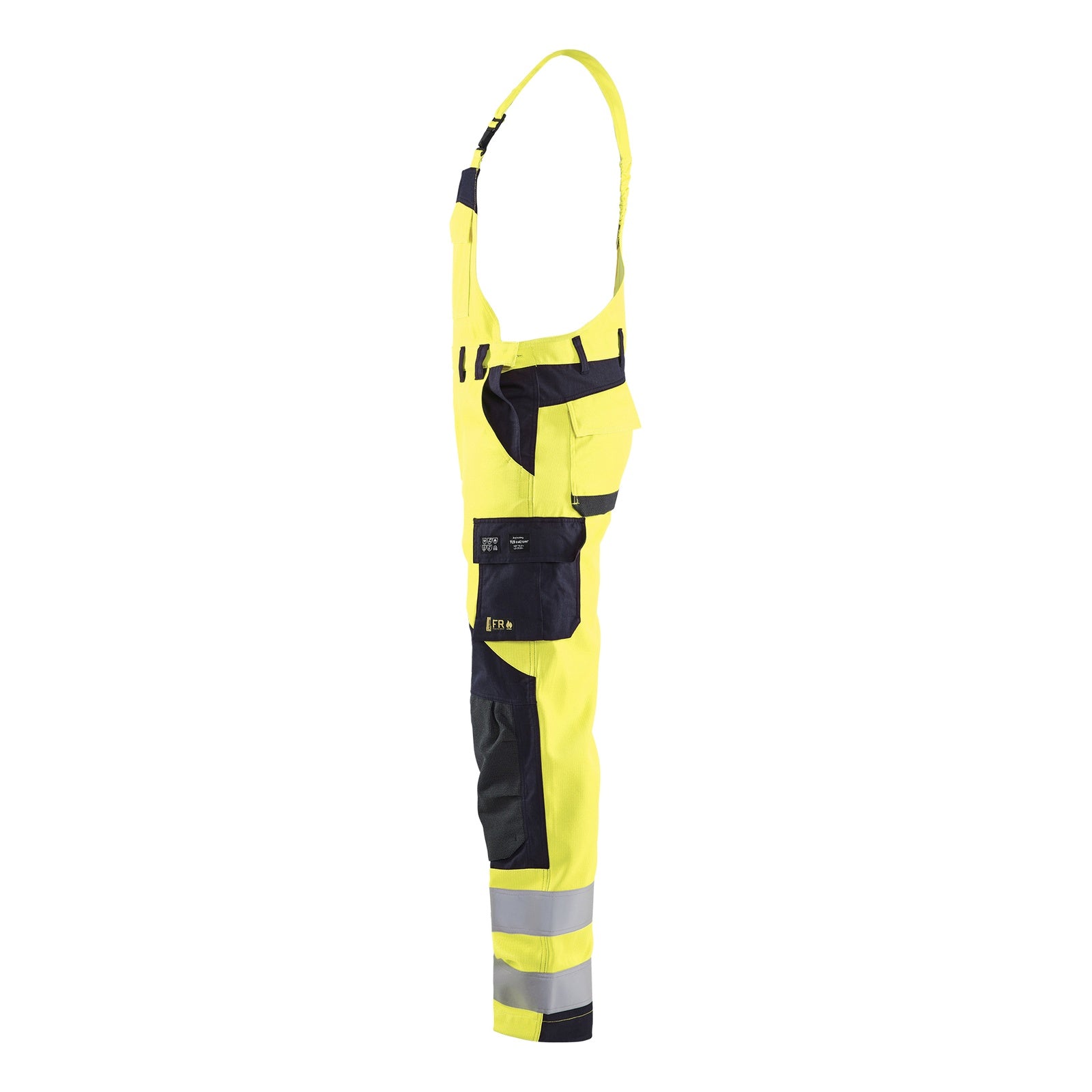 Blaklader BLAKLADER 28891512 Multinorm Inherent BIB Hi Vis Reflective Work Bib Trousers Men - Ripstop Fabric - 288915123389_CL
